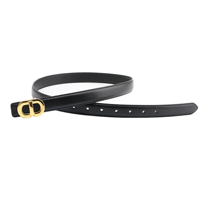 Ceinture femme boucle en alliage 8 boucle plaque en cuir PU