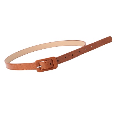 Ceinture pour femmes fermoir sac en cuir brillant monobloc