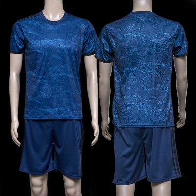 Maillot de football en fibre de polyester absorbant l'humidité, respirant et séchant rapidement