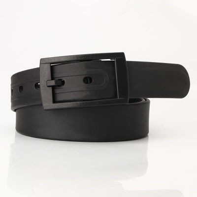 Ceinture femme TPE Silicone plastique givré tête de boucle respectueuse de l'environnement