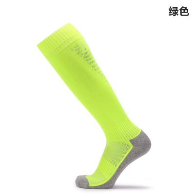 Chaussettes de football longues têtes de serviette épaissies