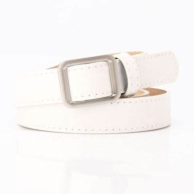 Ceinture femme sans perforation sans aiguille boucle japonaise