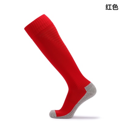 Chaussettes de football longues têtes de serviette épaissies