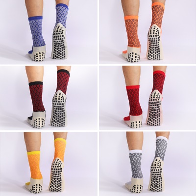 Chaussettes de football à tube moyen antidérapant distribution absorbant les chocs et épaississant