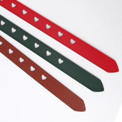 Ceinture femme amour creux amour boucle alliage