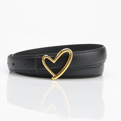 Ceinture femme Love Boucle Ceinture pu Ceinture en cuir