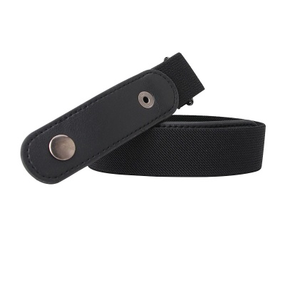 Ceinture pour femmes boutons-pression PU/similicuir