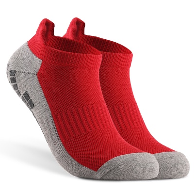 Chaussettes de football à tube court avec fond de serviette épaissi antidérapant et absorbant la