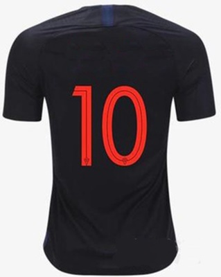 Maillot croate à l'extérieur manches courtes noir