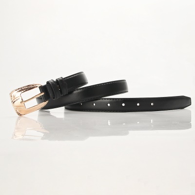 Ceinture femme pu boucle aiguille ceinture polyvalente
