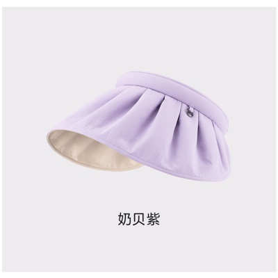 Chapeau de tennis pour femmes grand bord protection solaire protection solaire toit vide