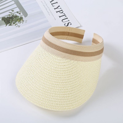 Ceinture femme protection solaire et protection solaire toit vide paille tricotée