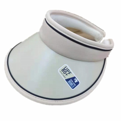 Casquette de tennis pour femmes avec toit vide protection solaire et protection solaire en coton + PV