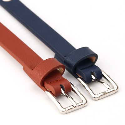 Ceinture pour femmes ajouré oculaire fine ceinture en alliage boucle aiguille