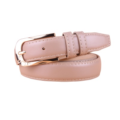 Ceinture femme en cuir pu large ceinture en alliage boucle aiguille