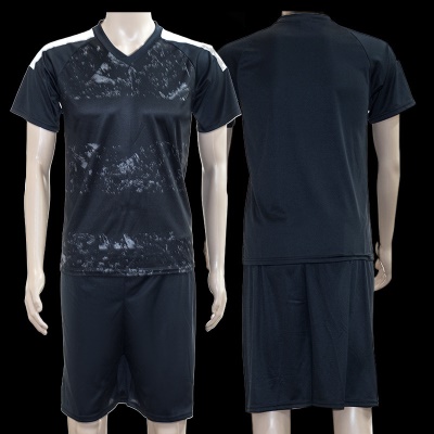 Maillot de football en fibre de polyester absorbant l'humidité, respirant et séchant rapidement