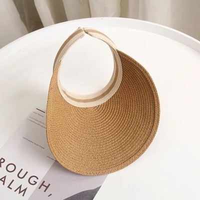 Ceinture femme protection solaire et protection solaire toit vide paille tricotée