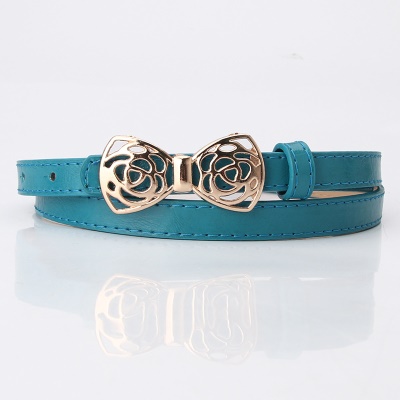 Bow ceinture jupe ceinture en cuir décoratif pu cuir verni