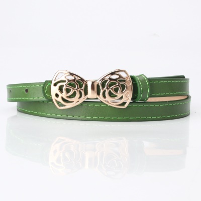 Bow ceinture jupe ceinture en cuir décoratif pu cuir verni
