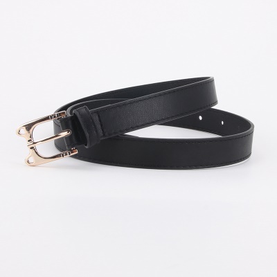 Ceinture pour femmes Ceinture en cuir décorative avec boucle chat