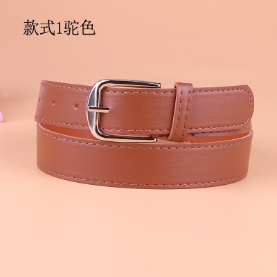 Ceinture en cuir décoratif polyvalent pour femmes