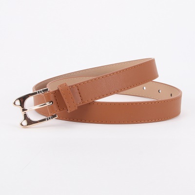 Ceinture pour femmes Ceinture en cuir décorative avec boucle chat