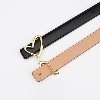 Ceinture femme Love Boucle Ceinture pu Ceinture en cuir