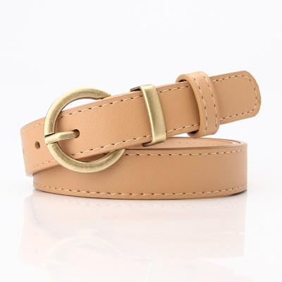 Ceinture de pantalon pour femmes avec boucle à aiguille décorative