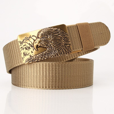 Ceinture en nylon boucle automatique en alliage de cuivre