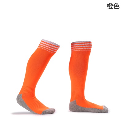 Chaussettes de football à tube long fond épaissi serviette antidérapant et résistant à l'usure