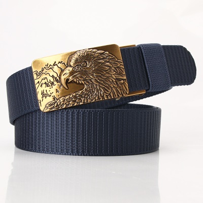 Ceinture en nylon boucle automatique en alliage de cuivre