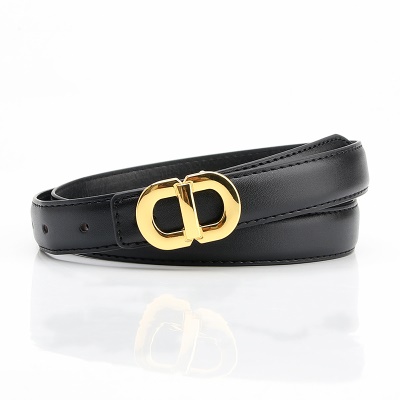 Ceinture femme boucle en alliage 8 boucle plaque en cuir PU