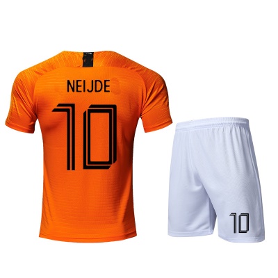 Maillot de football n ° 11 Holland Home Fibre chimique catégorie mélangé