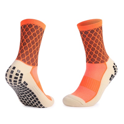 Chaussettes de football à tube moyen antidérapant distribution absorbant les chocs et épaississant