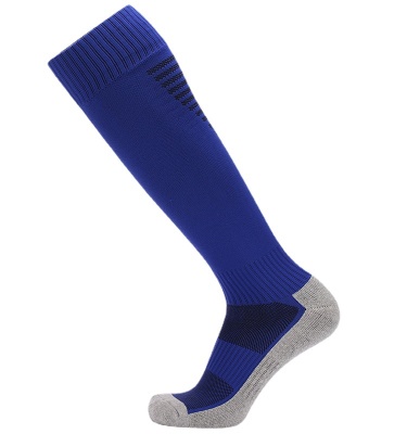 Chaussettes de football longues têtes de serviette épaissies