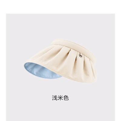 Chapeau de tennis pour femmes grand bord protection solaire protection solaire toit vide