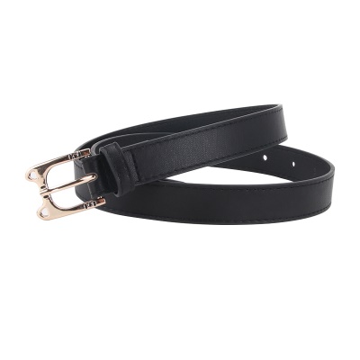 Ceinture pour femmes Ceinture en cuir décorative avec boucle chat