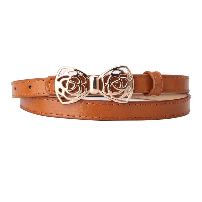 Bow ceinture jupe ceinture en cuir décoratif pu cuir verni