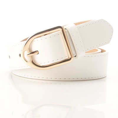 Ceinture pour femmes avec boucle en alliage Ceinture polyvalente