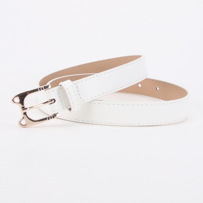 Ceinture pour femmes Ceinture en cuir décorative avec boucle chat