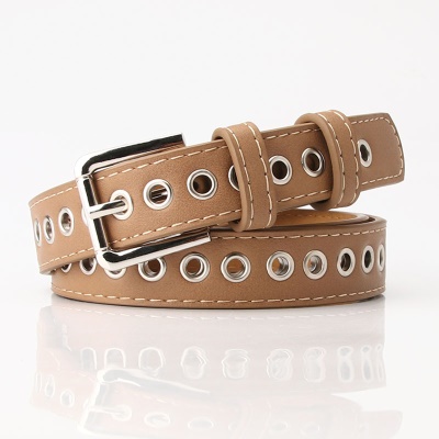ceinture Femme  en métal entier oeillet