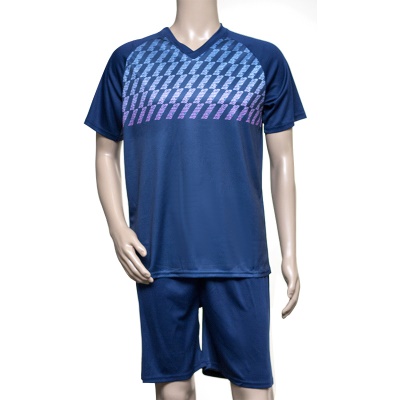 Maillot de football en fibre de polyester absorbant l'humidité, respirant et séchant rapidement