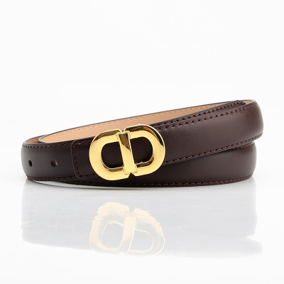 Ceinture femme boucle en alliage 8 boucle plaque en cuir PU