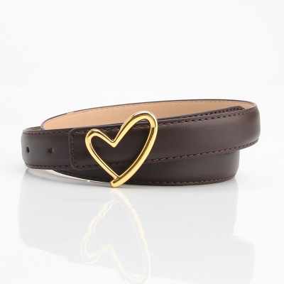 Ceinture femme Love Boucle Ceinture pu Ceinture en cuir