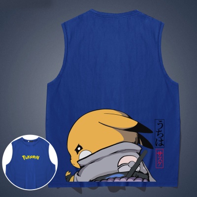 Gilet ample, sous-vêtement d'anime japonais à col rond