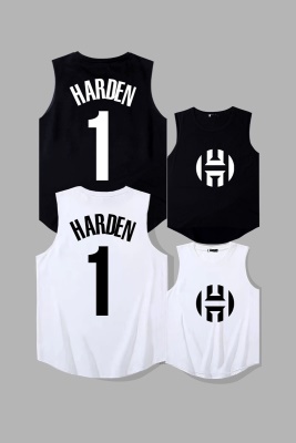 OCREA maillot de basket-ball HARDEN n ° 1 ourlet en arc Speed Dry
