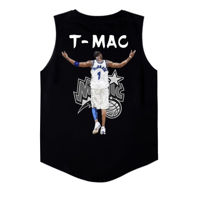 Maillot de basket-ball OCREA T-MAC imprimé avec gilet d'épaule à séchage rapide