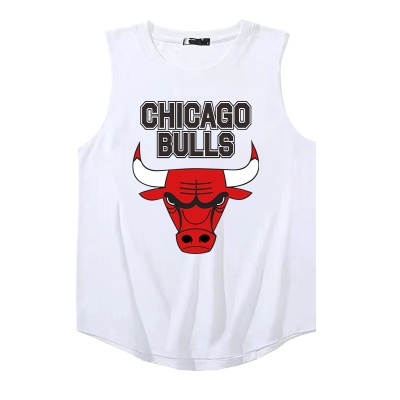 Maillot de basket-ball OCREA imprimé taureau rouge en nylon à séchage rapide