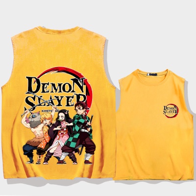 Maillot de basket-ball OCREA Ghost Destruction Couteau en coton avec épaules lâches