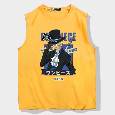 OCREA maillot de basket-ball gilet confortable en coton loose cartoon print